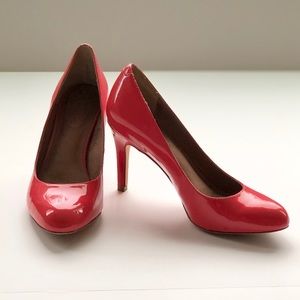 Corso Como Pink Patent Leather Heel 6 1/2
